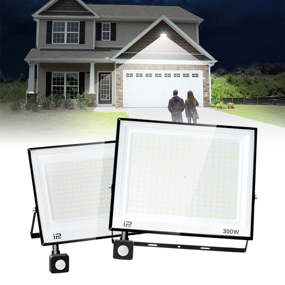 Balance Beam Outdoor - LED PIR Motion Sensor Floodlight Outdoor
