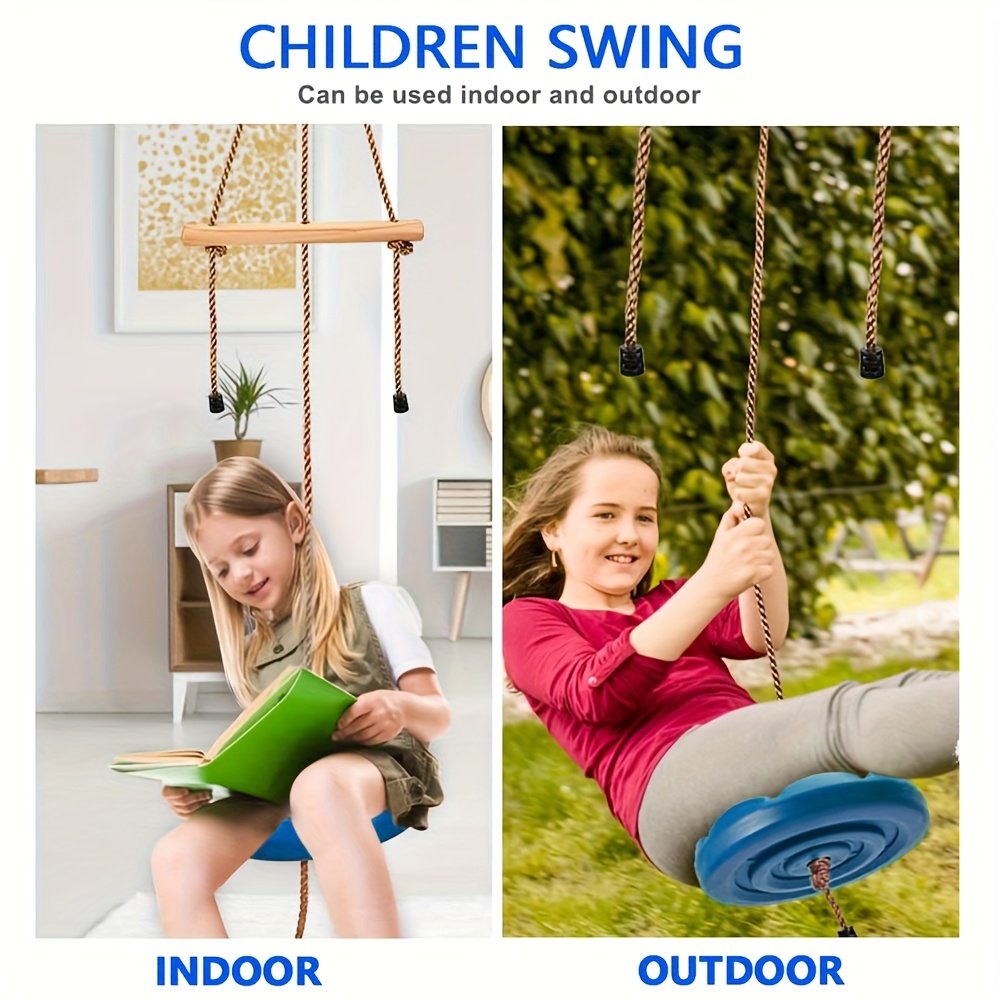 Kids Outdoor Monkey Bar Set - 1 Outdoor Monkey Bar Round Swing,