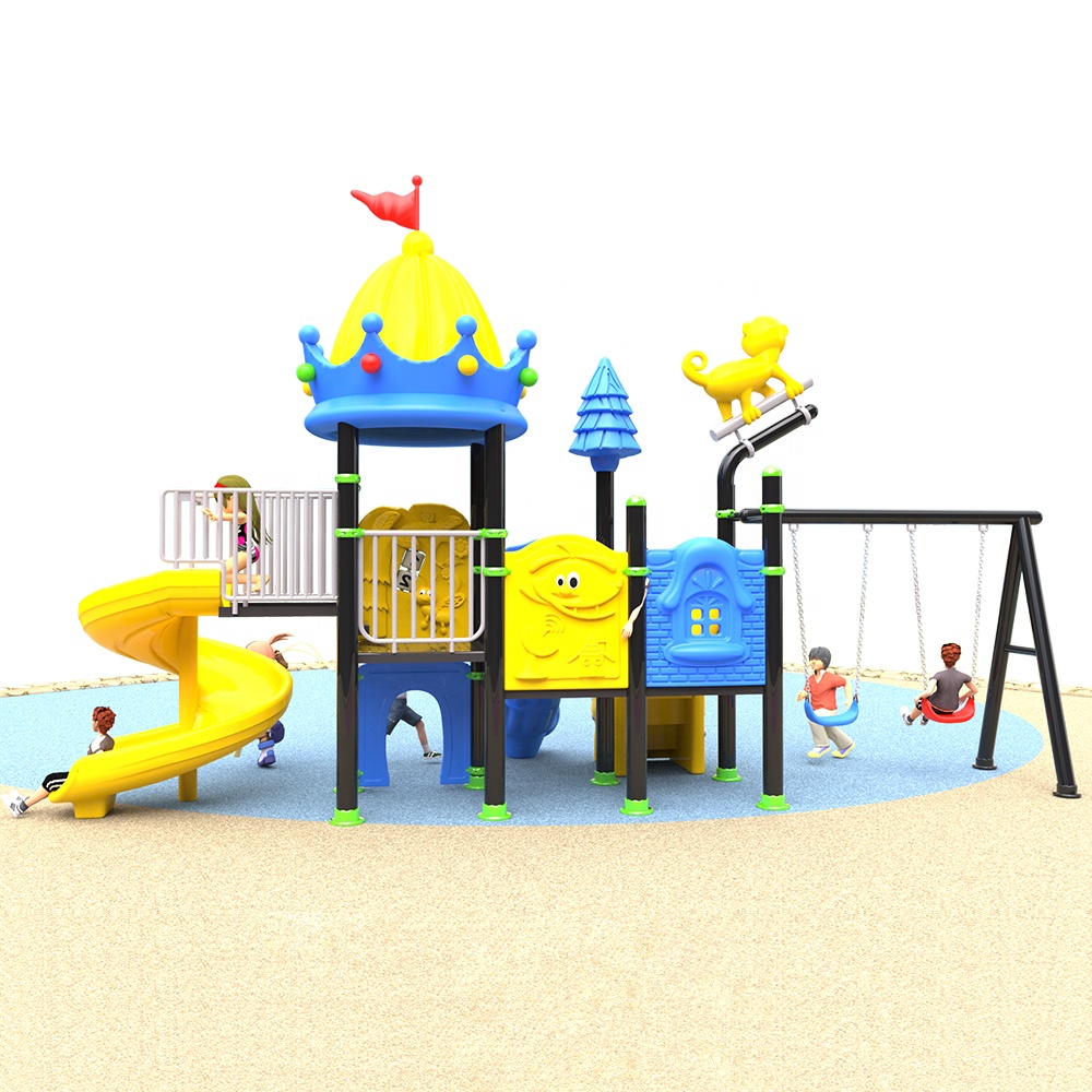 Kids Outdoor Swing Set - Multifunctional Children Wholesale Daycare Outdoor Play
