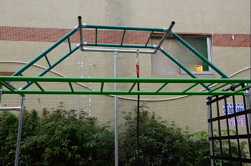 Kids Outdoor Monkey Bar Set - #For kids backyard ninja warrior obstacle