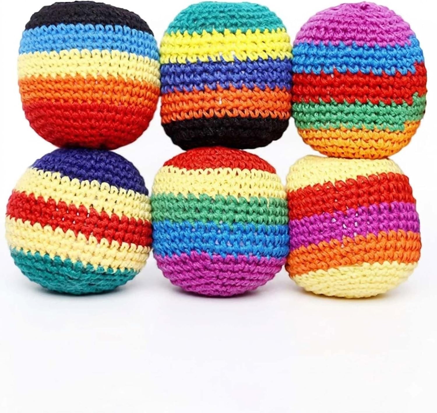 Balance Beam Outdoor - 6/12/24pcs Outdoor Soft Handmade Footbag Sacks