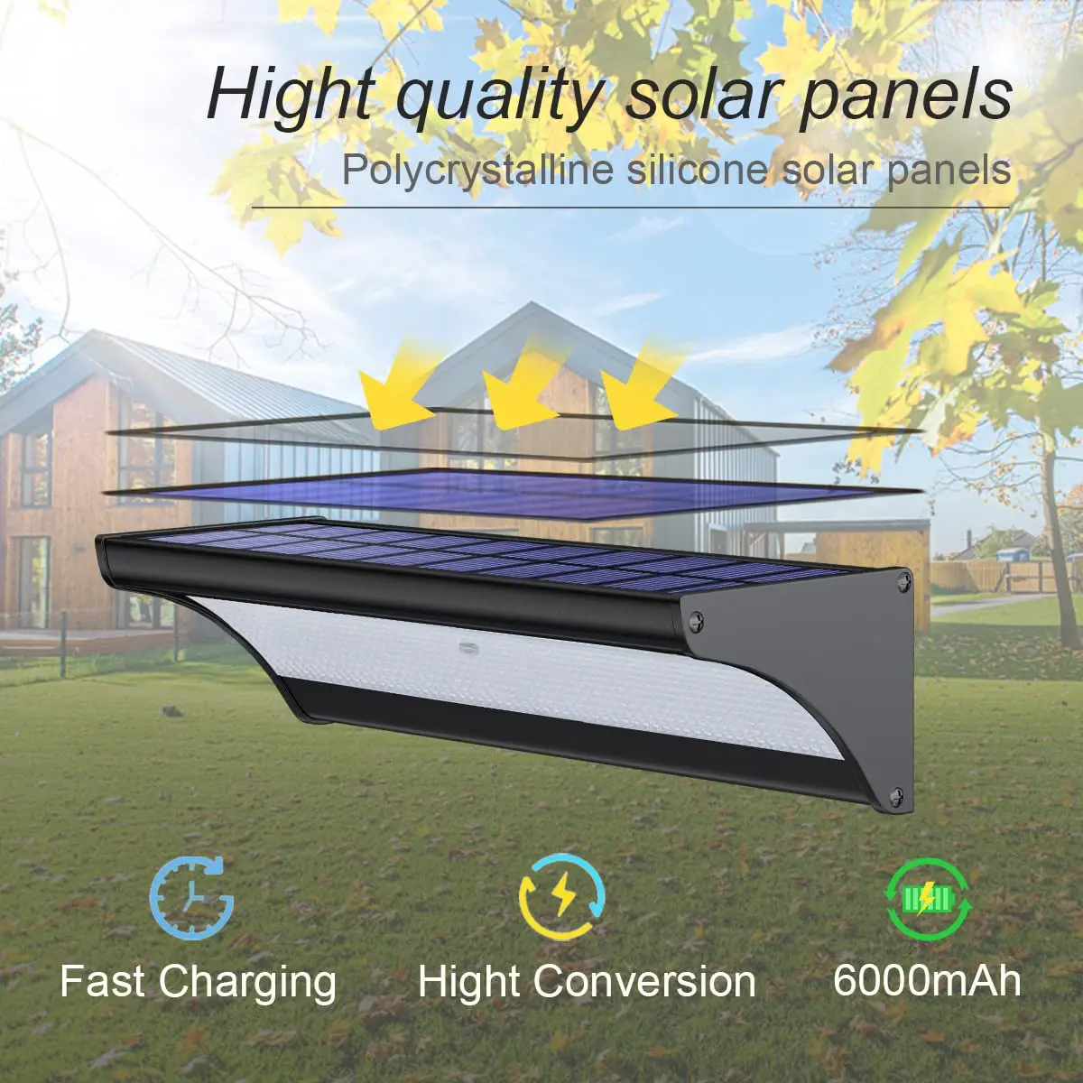 60/48Led Outdoor Solar Wall Li - огляд і ціна Balance Beam Outdoor