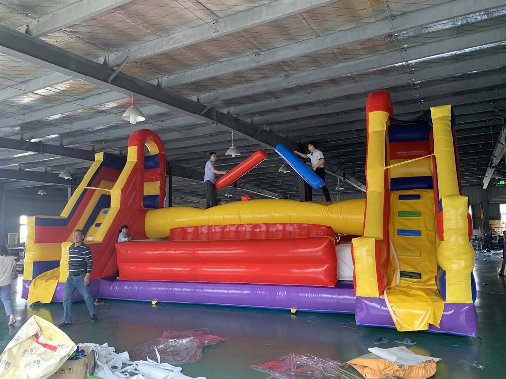 Commercial Giant Inflatable Ob - огляд і ціна Kids Outdoor Obstacle Course