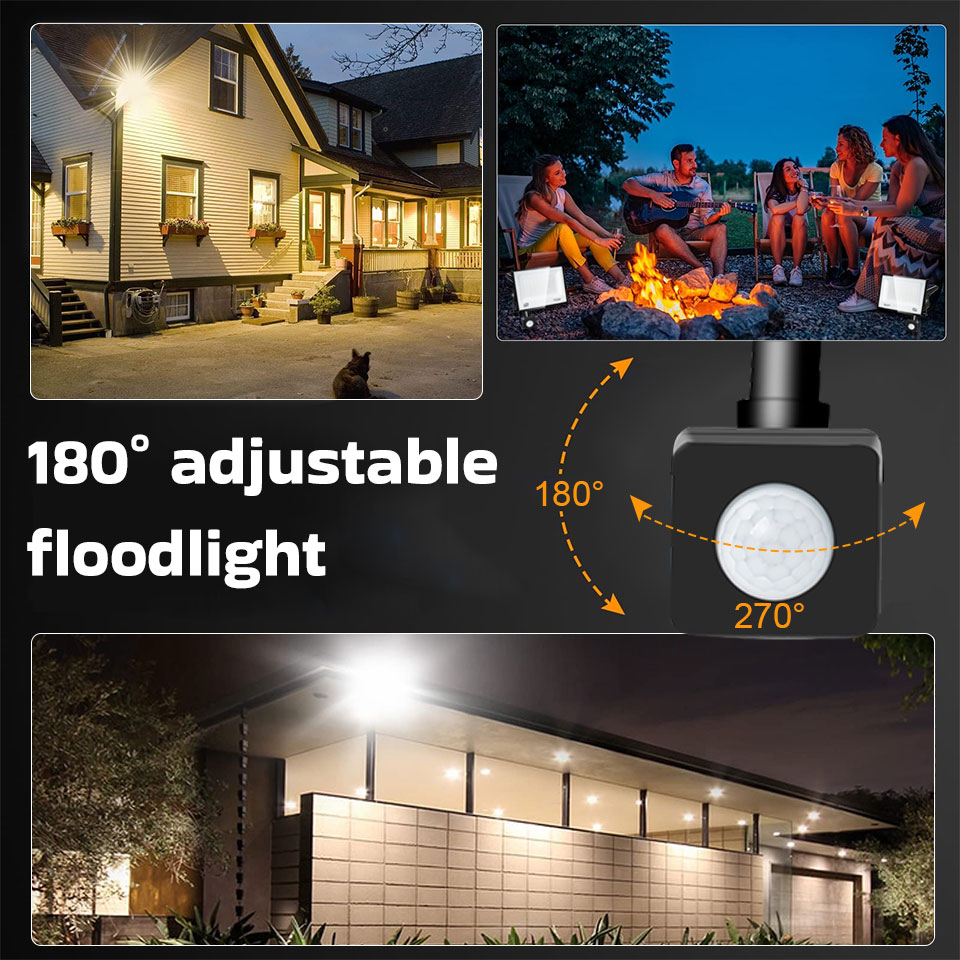 LED PIR Motion Sensor Floodlig - огляд і ціна Balance Beam Outdoor
