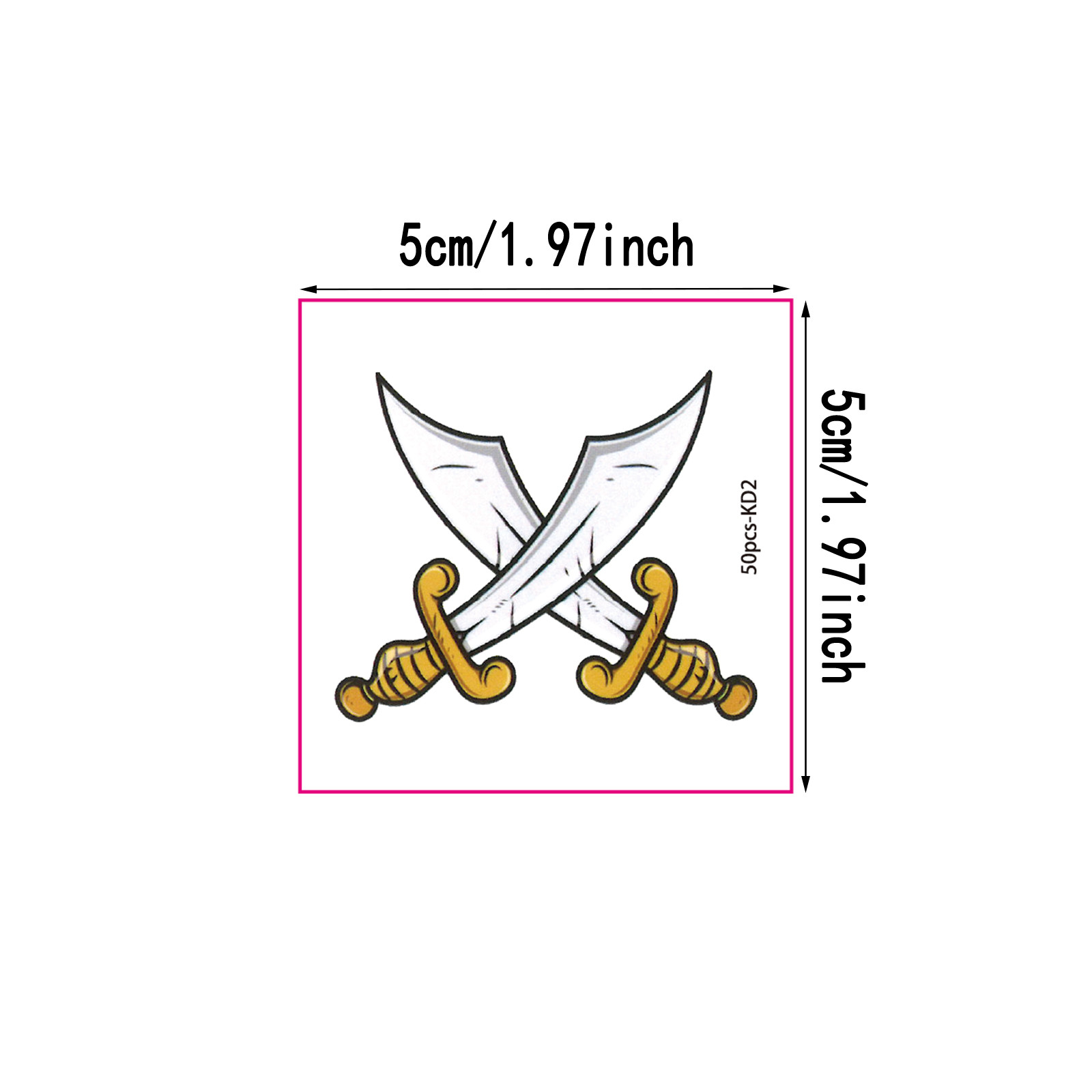 50pcs Random Patterns Tattoo C - огляд і ціна Kids Outdoor Digger