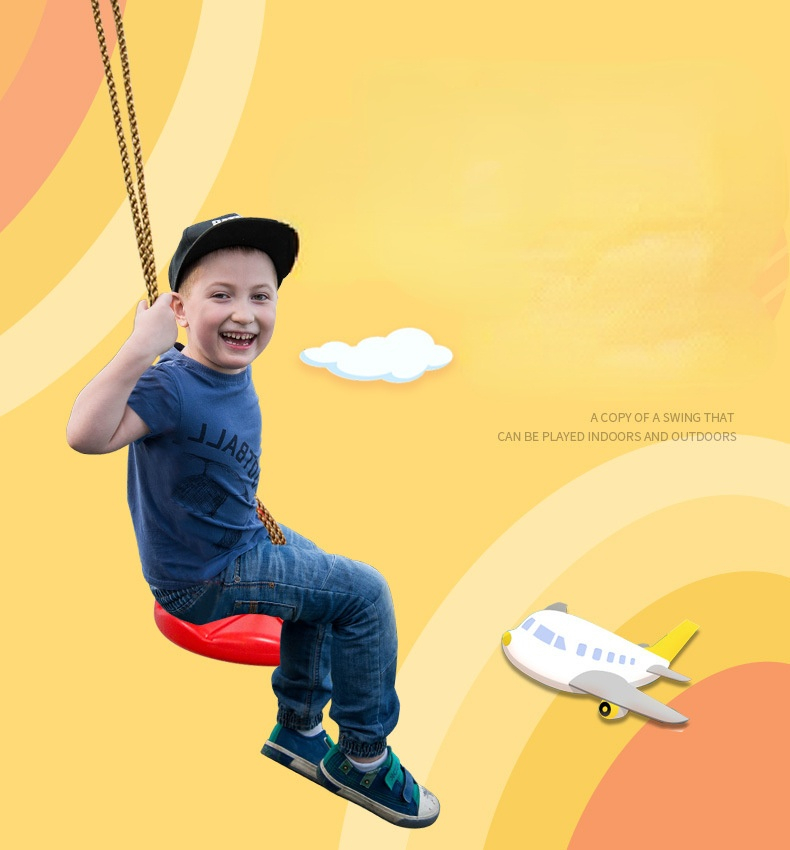 Children's Disc Swing Kid Indo - огляд і ціна Kids Outdoor Hanging Chair