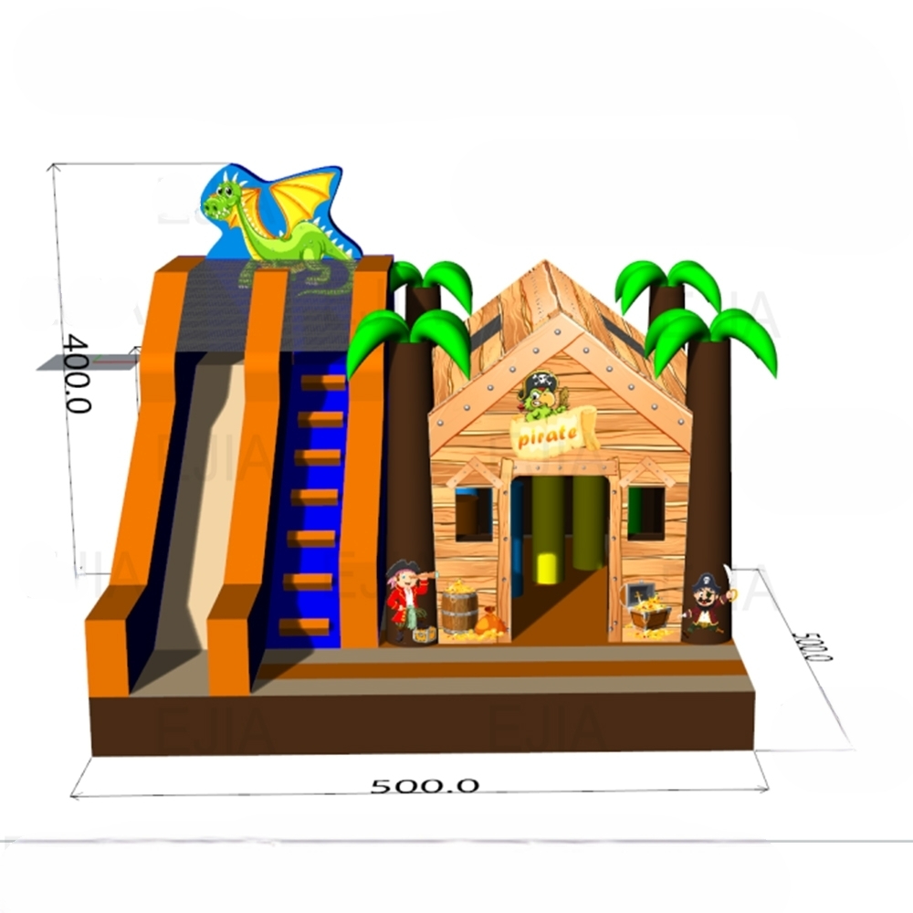 Portable Commercial 17FT Large - огляд і ціна Kids Outdoor Jumping Castle