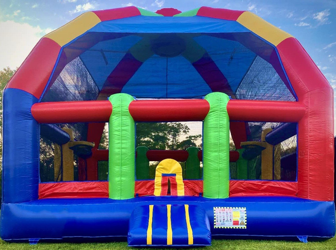 Big Jumping Castle Inflatable  - огляд і ціна Kids Outdoor Jumping Castle