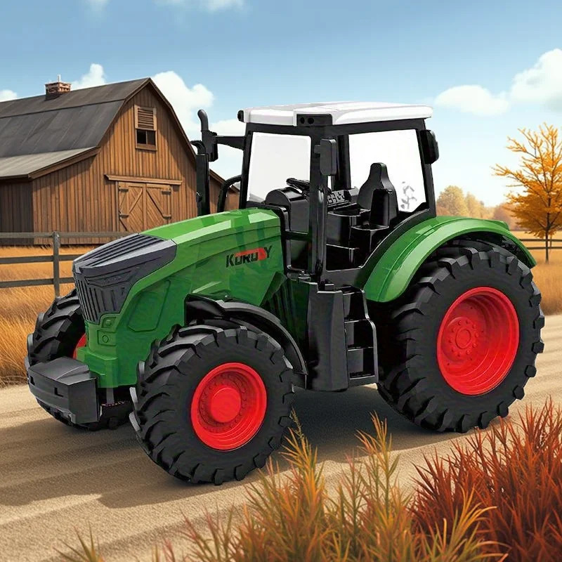 1:24 Inertial Farm Tractor wit - огляд і ціна Kids Outdoor Exercise Equipment