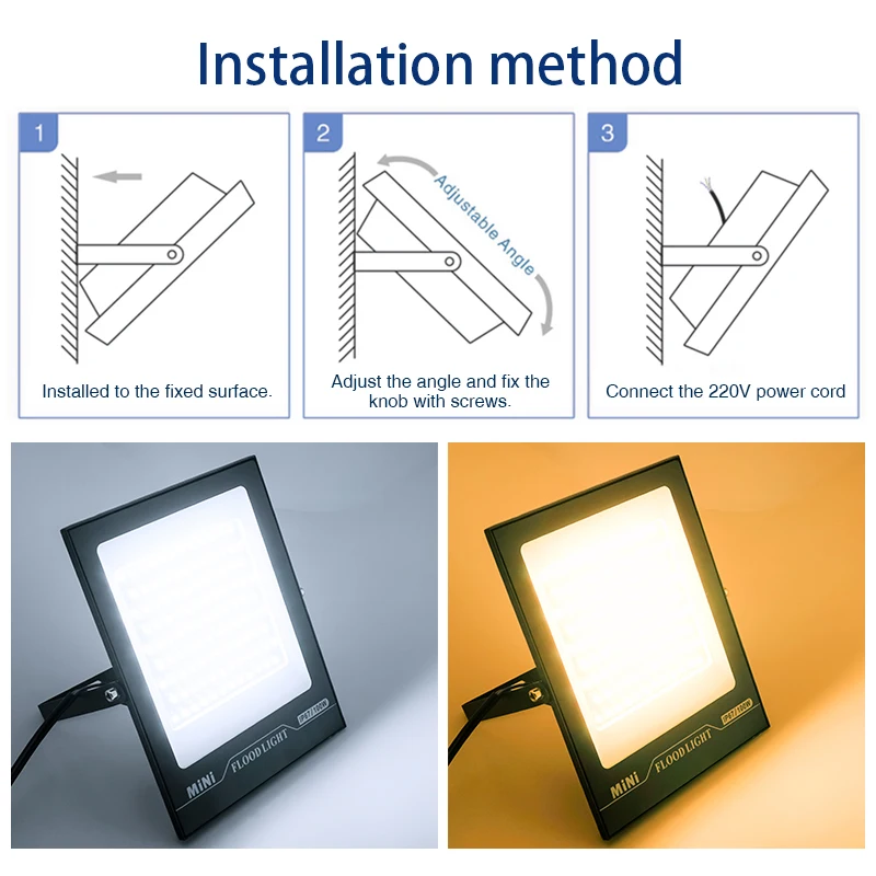LED Flood Light 220V 10W 20W 3 - огляд і ціна Balance Beam Outdoor