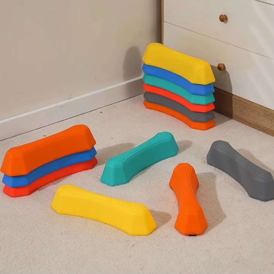 Rainbow Funy Stepping Stones f - огляд і ціна Kids Outdoor Obstacle Course