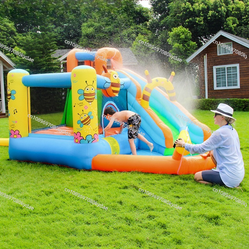 Inflatable Bounce Castle Water - огляд і ціна Kids Outdoor Jumping Castle
