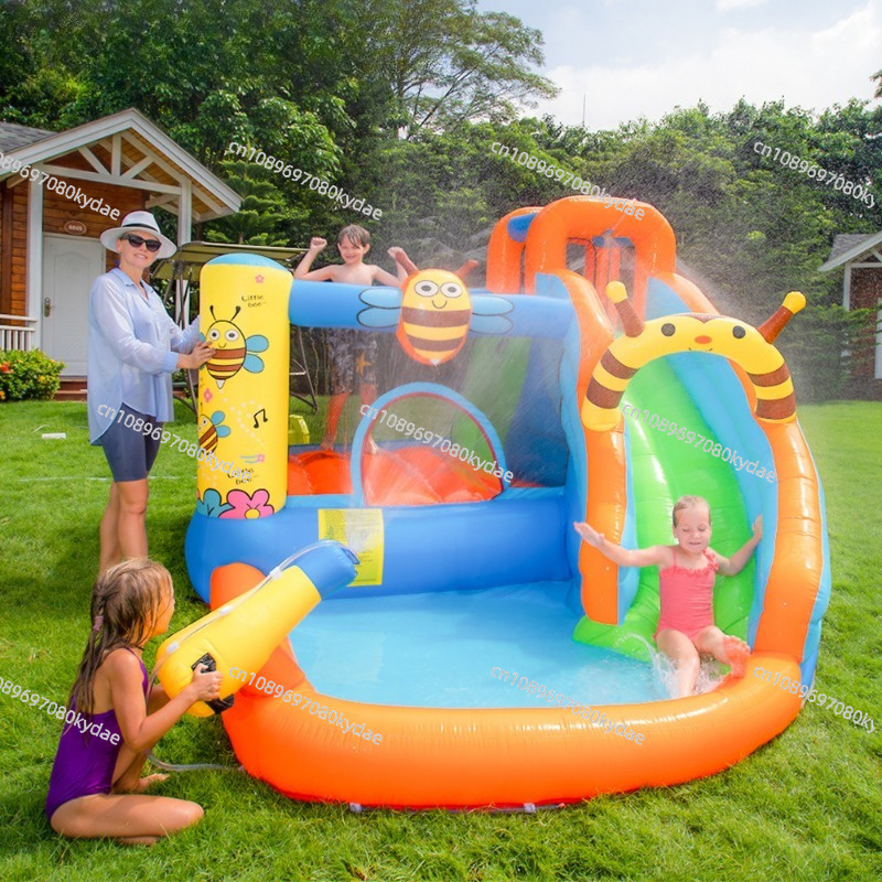 Inflatable Bounce Castle Water - огляд і ціна Kids Outdoor Jumping Castle