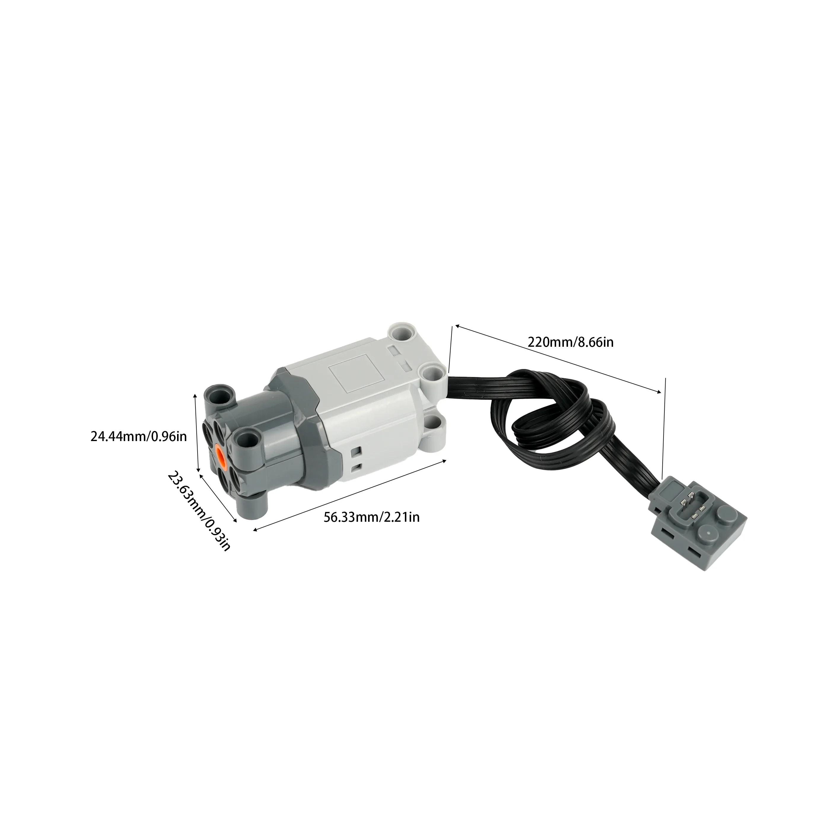 L/Servo Motor + 4-way Speed Co - огляд і ціна Lego Set Technic