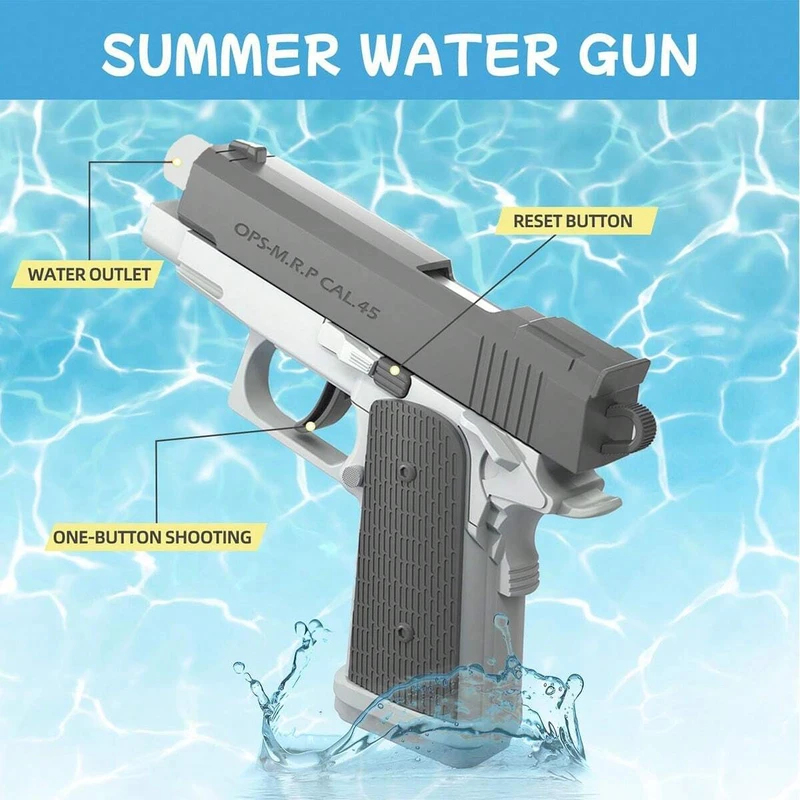 M1911 Water Guns Pistol Toy Sq - огляд і ціна Kids Outdoor Exercise Equipment