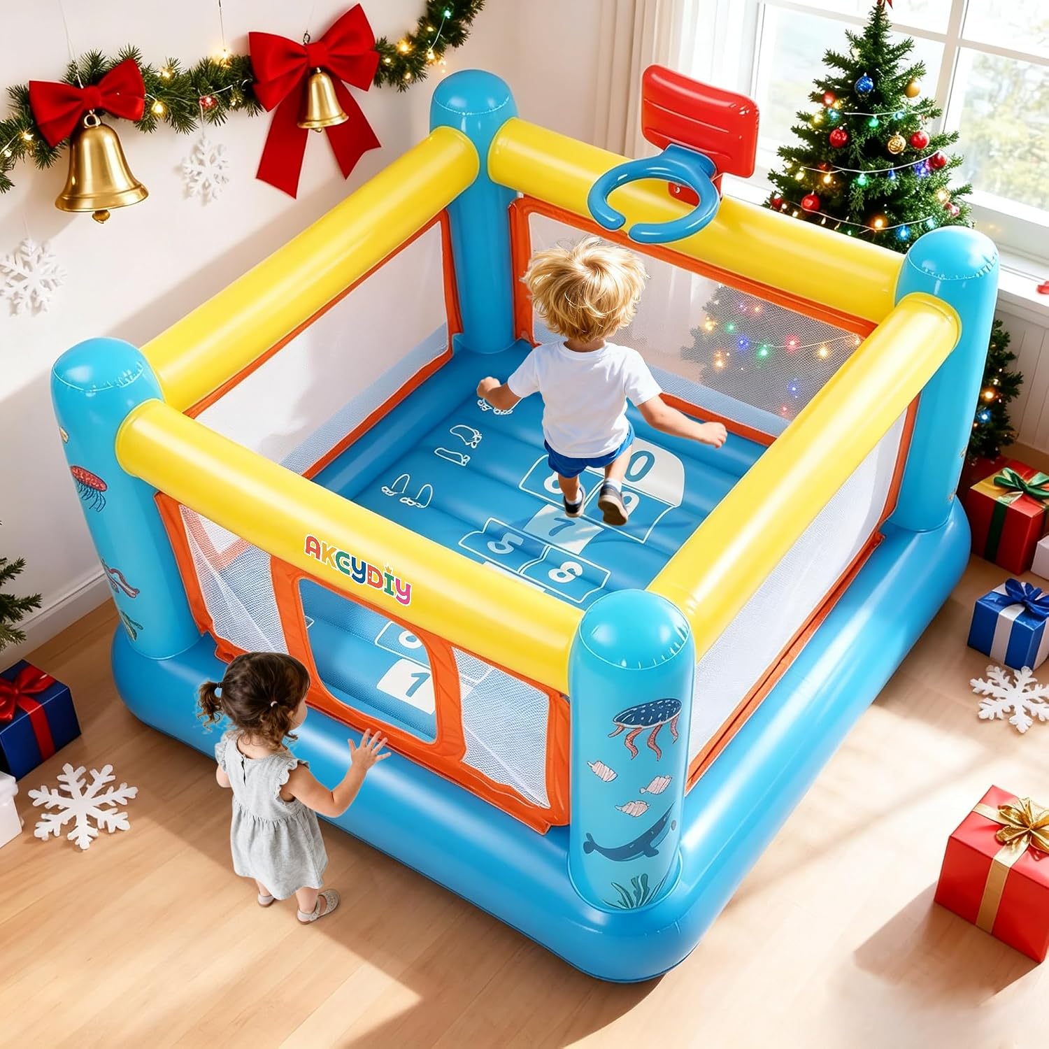 Bounce House, PVC Inflatable B - огляд і ціна Kids Outdoor Jumping Castle
