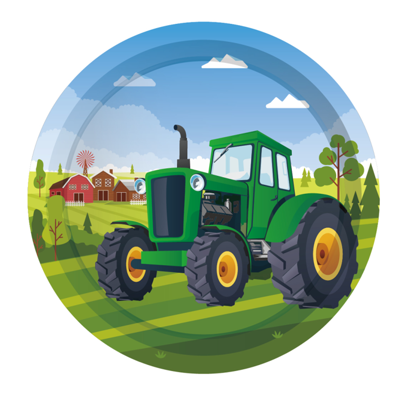 Green Farm Tractor Theme Dispo - огляд і ціна Kids Outdoor Digger