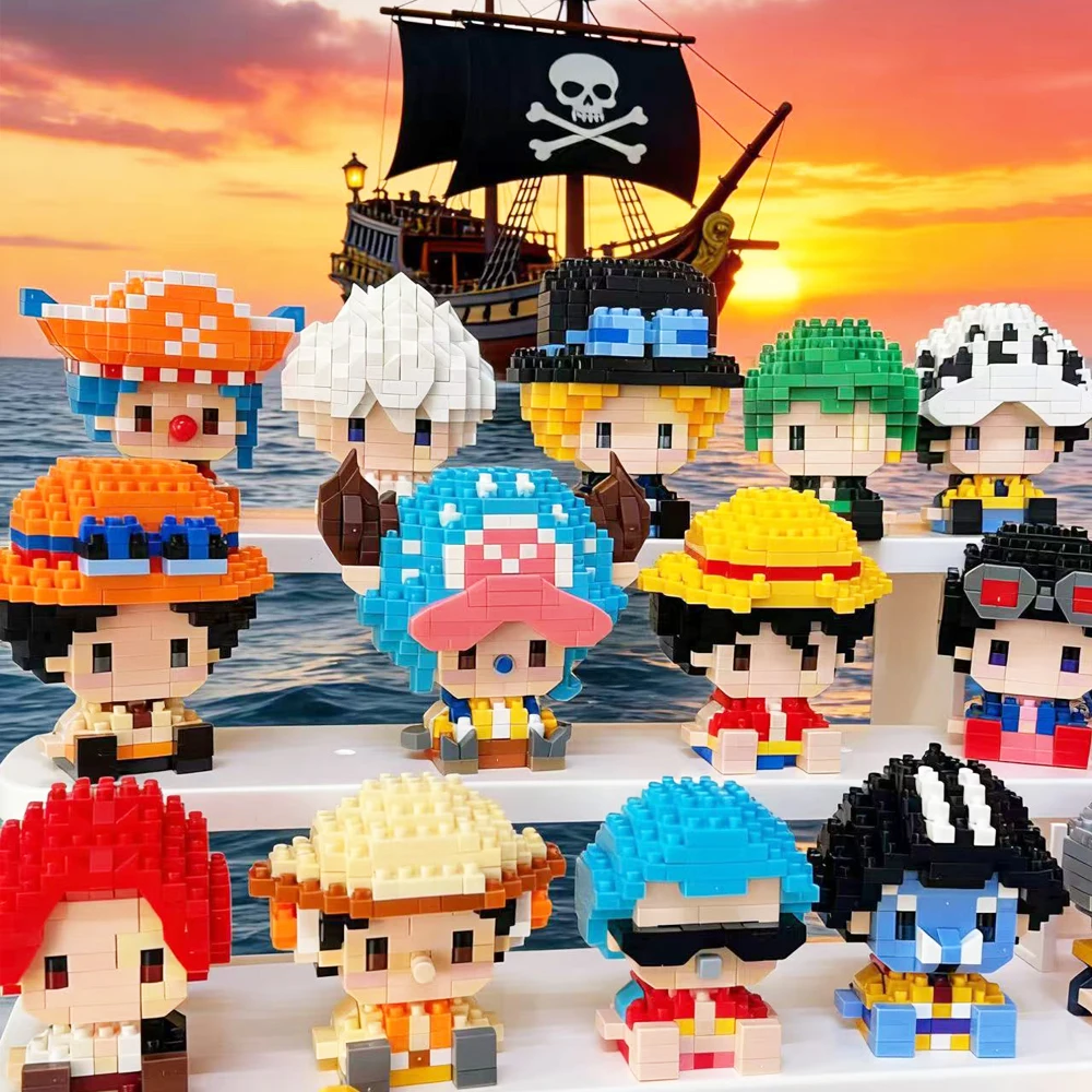 Anime Character Model Luffy 3D - огляд і ціна Lego Set Technic