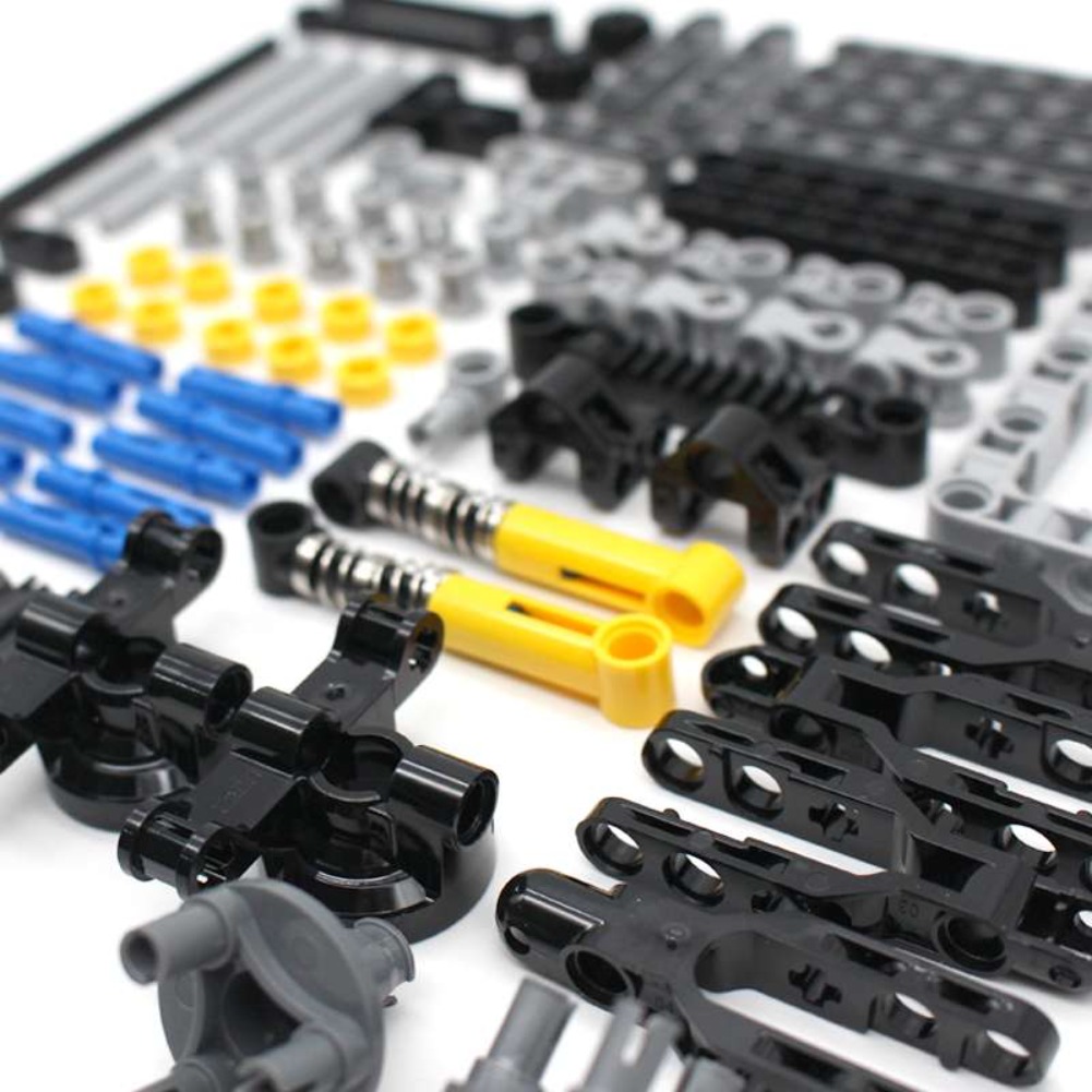 123PCS MOC Bulk Technical Part - огляд і ціна Lego Set Technic