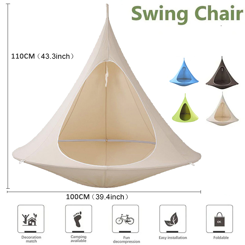 Outdoor Waterproof Hammock Dou - огляд і ціна Kids Outdoor Hanging Chair