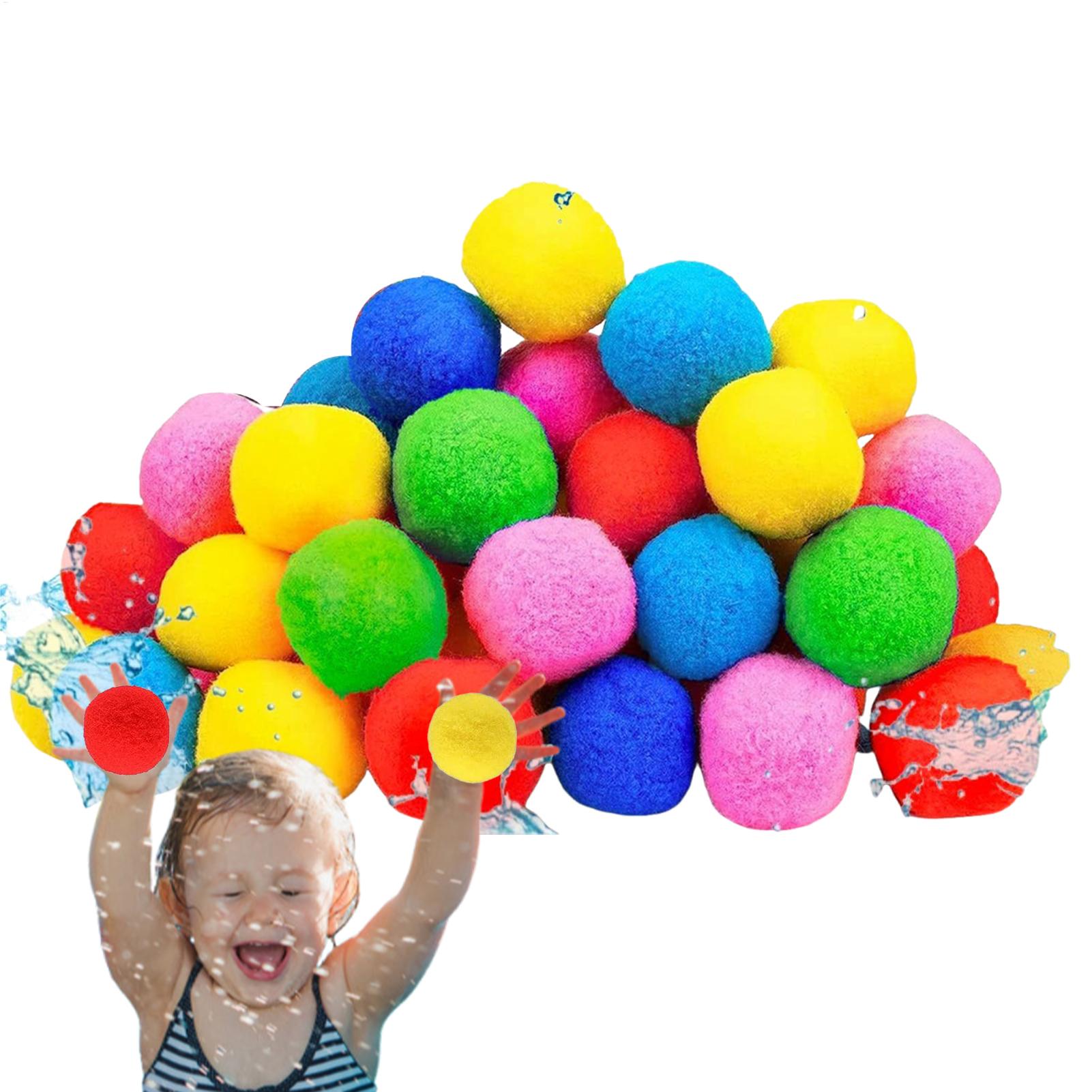 60pcs/set Reusable Water Balls - огляд і ціна Kids Outdoor Exercise Equipment