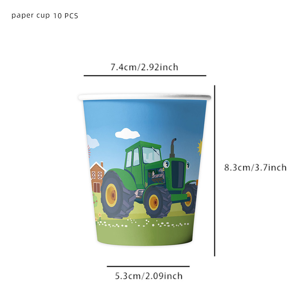 Green Farm Tractor Birthday Pa - огляд і ціна Kids Outdoor Digger