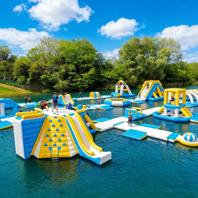High Quality Water Park PVC In - огляд і ціна Kids Outdoor Obstacle Course