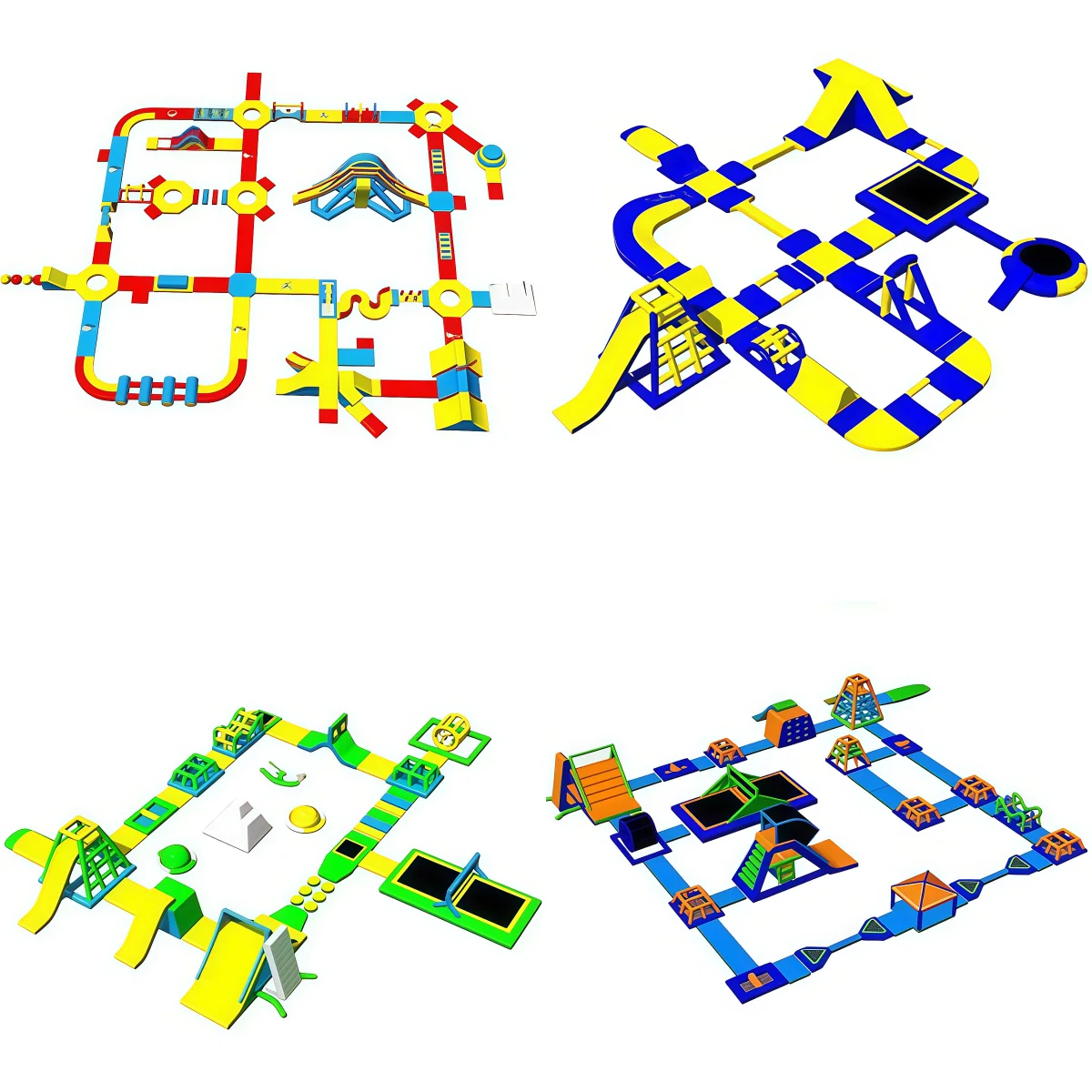 High Quality Water Park PVC In - огляд і ціна Kids Outdoor Obstacle Course