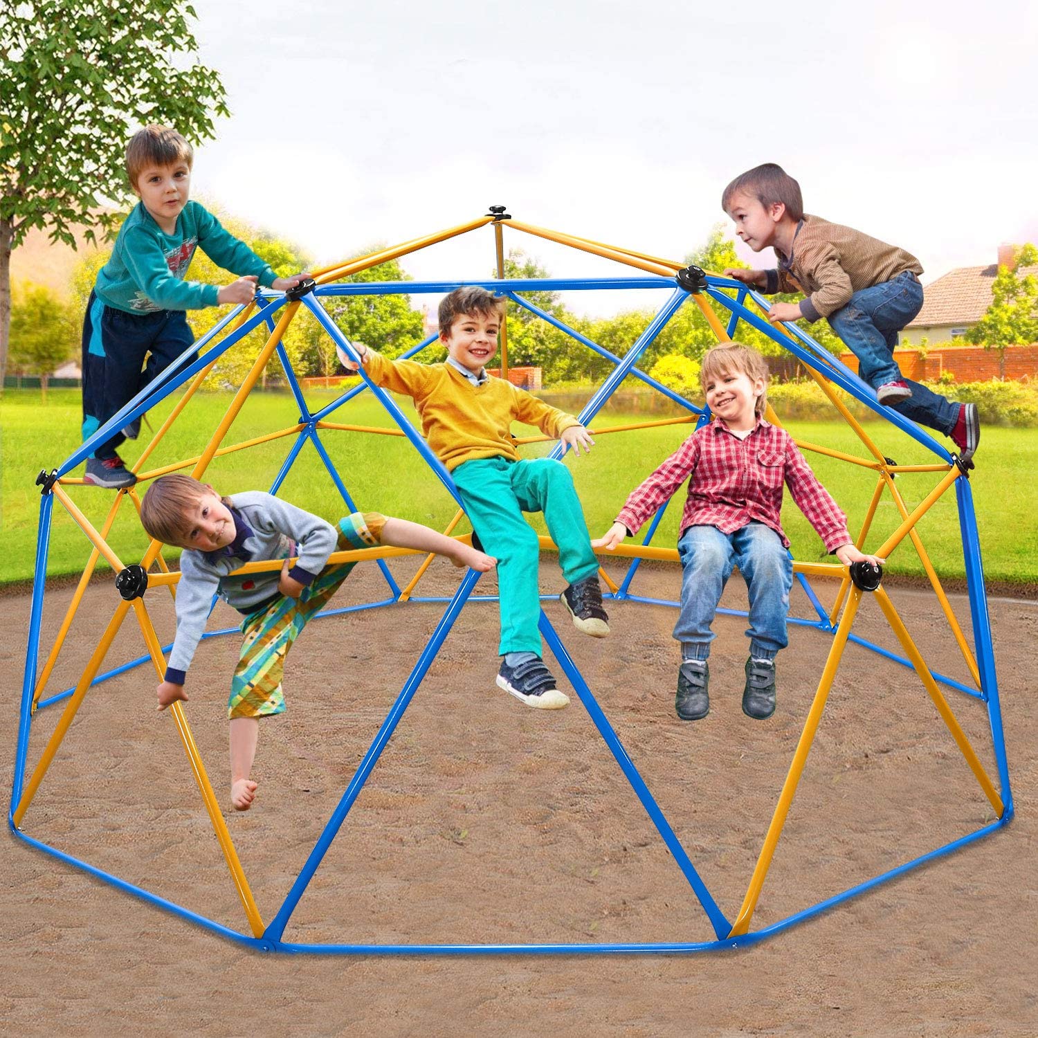 Kids Outdoor Fun Set 10ft/12ft - огляд і ціна Kids Outdoor Monkey Bar Set