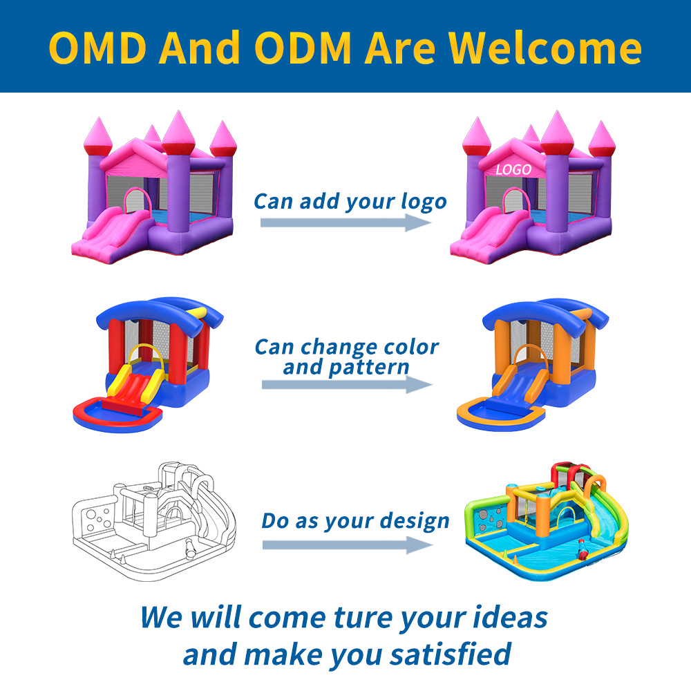 Custom Outdoor Inflatable Boun - огляд і ціна Kids Outdoor Jumping Castle