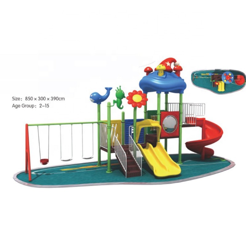 Wholesale Low Price Outdoor Am - огляд і ціна Kids Outdoor Swing Set