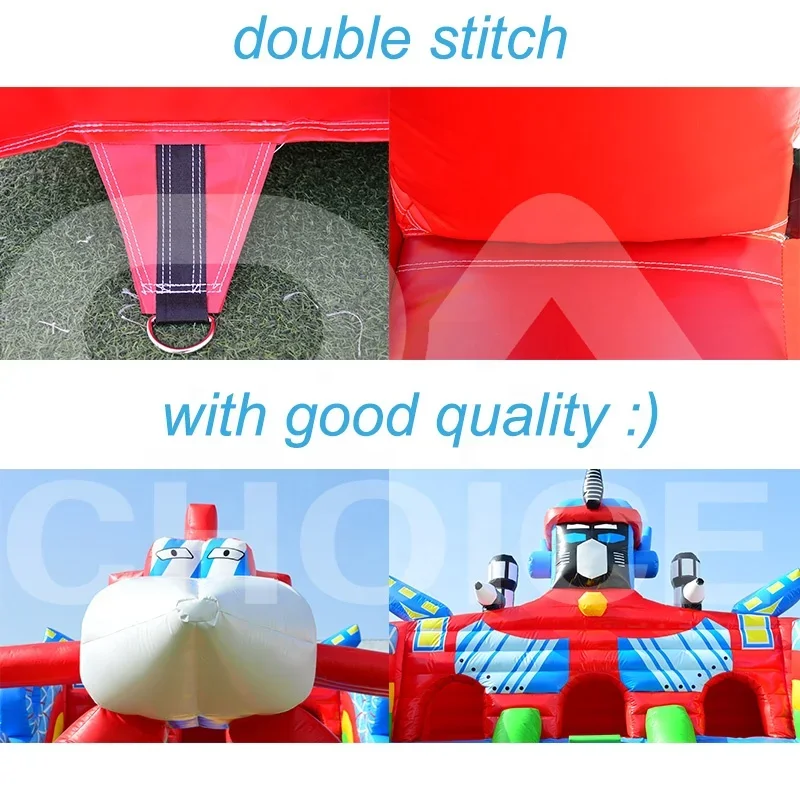 Outdoor Inflatable Bouncy Cast - огляд і ціна Kids Outdoor Jumping Castle