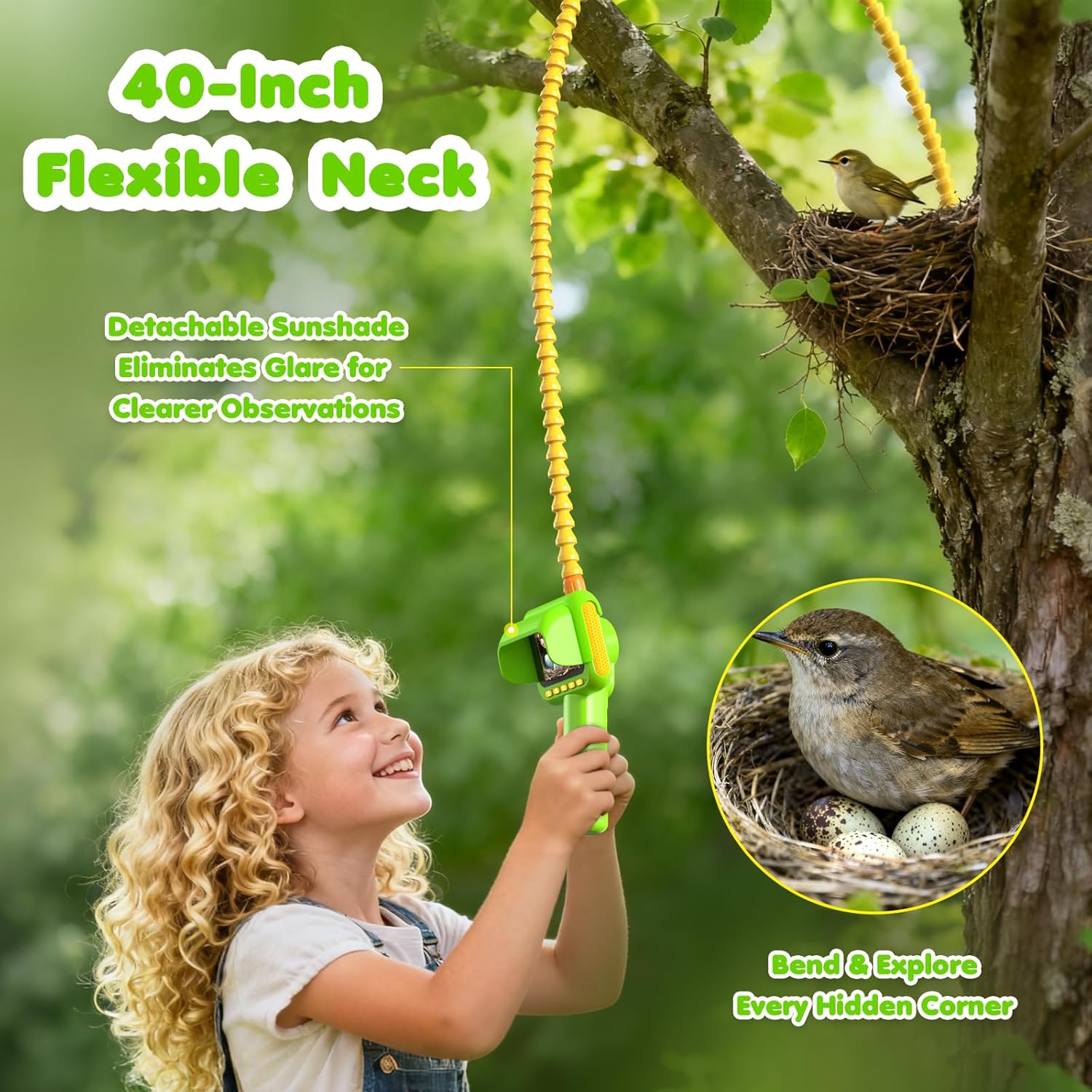 Endoscope for Kids, Borescope  - огляд і ціна Kids Outdoor Kit