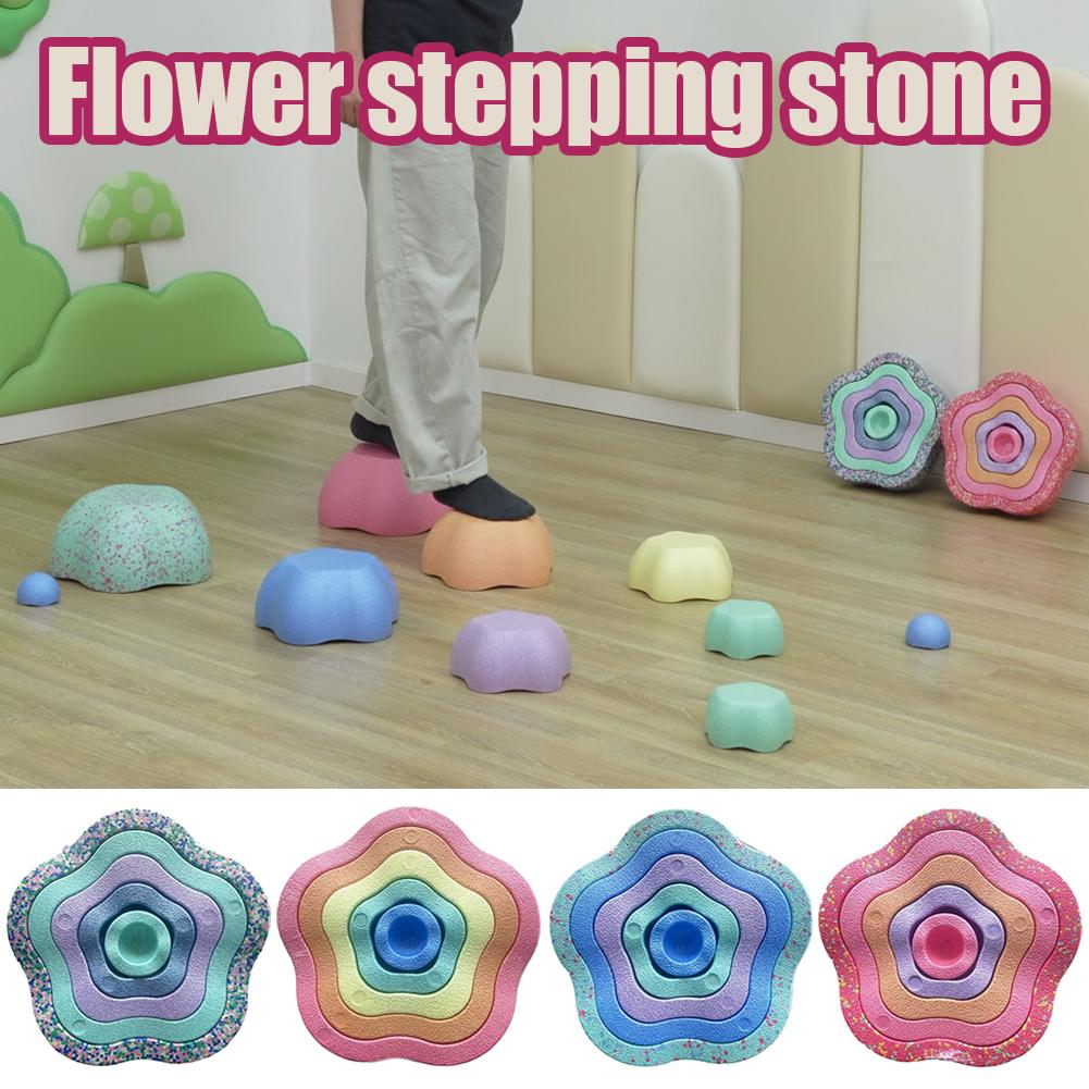 Flower Stepping Stones for Kid - огляд і ціна Kids Outdoor Obstacle Course