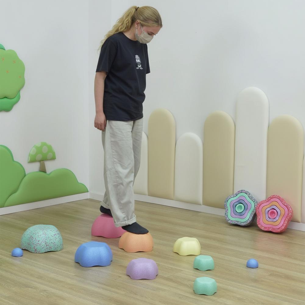 Flower Stepping Stones for Kid - огляд і ціна Kids Outdoor Obstacle Course